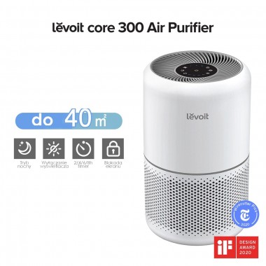 Levoit core 300 Oczyszczacz powietrza do domu wydajny i cichy