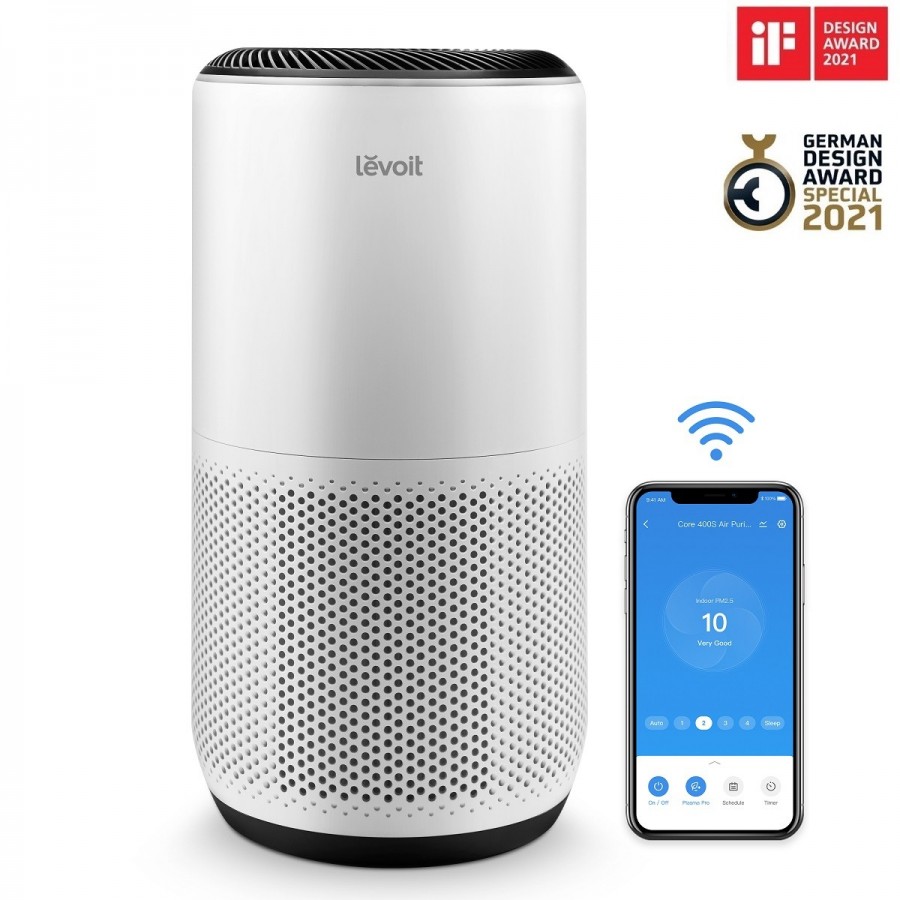 Levoit core 400s Oczyszczacz powietrza do domu wydajny i cichy Smart Aplikacja